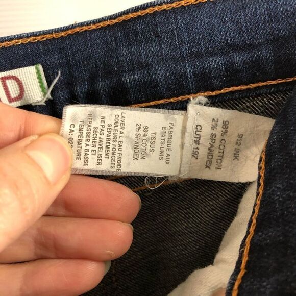 J BRAND 912 Ink Dark Wash Slim Denim Jeans Sz 27 - Picture 9 of 10